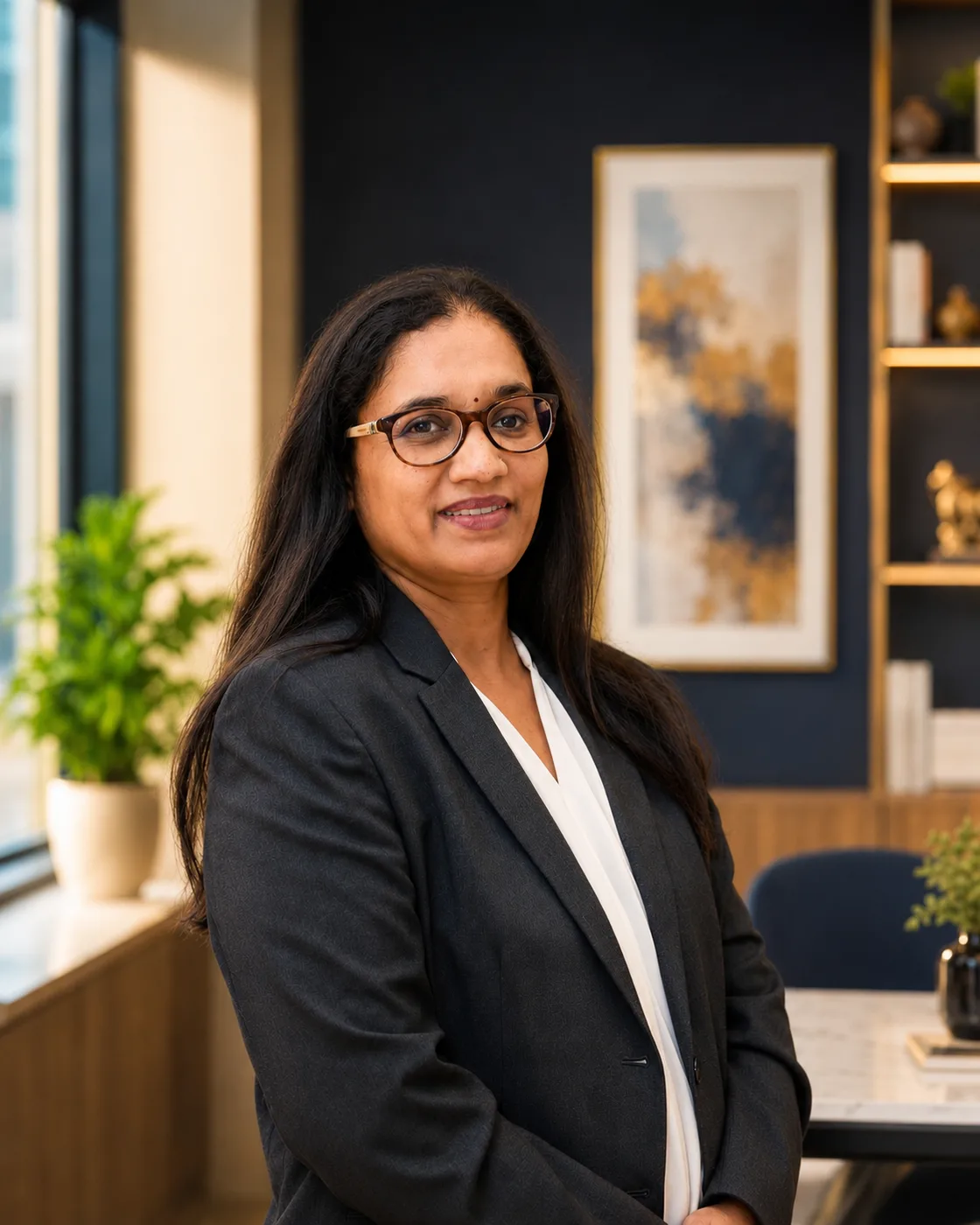 Smita Tapadia, financial services and health insurance professional in Indore